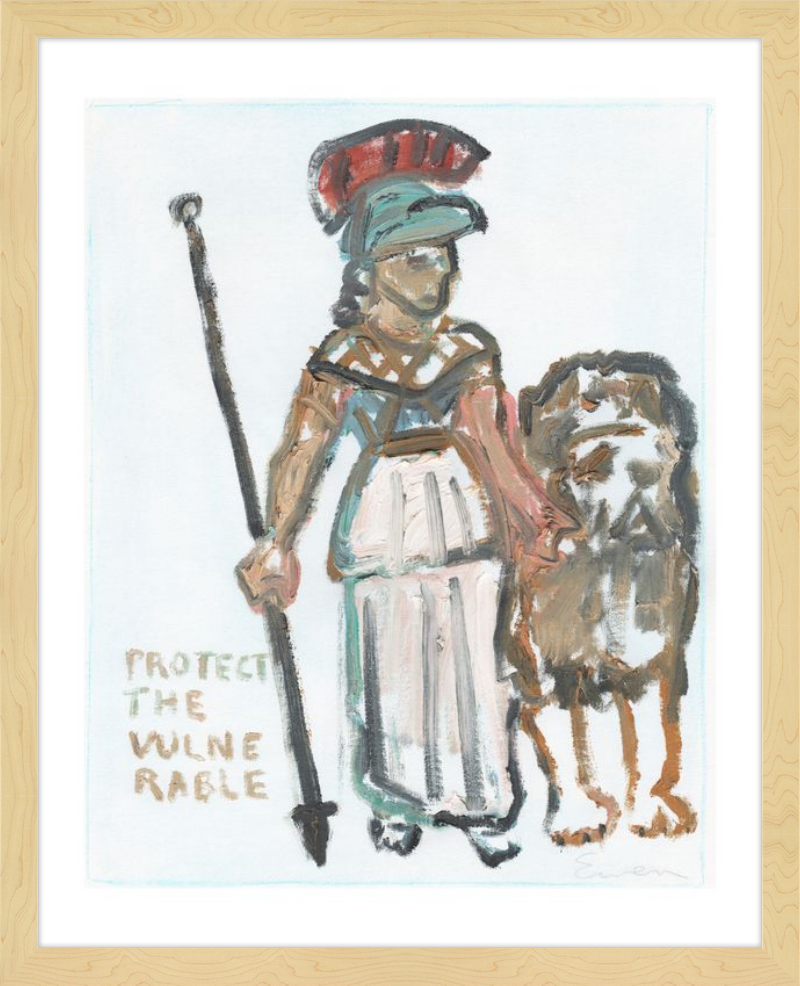 Giclée Print // Protect The Vulnerable (Warrior Goddess No. 1)