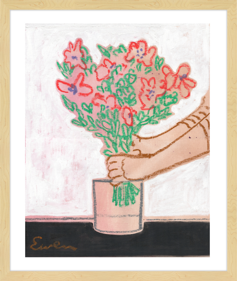 Giclée Print // Arranging the Anemones