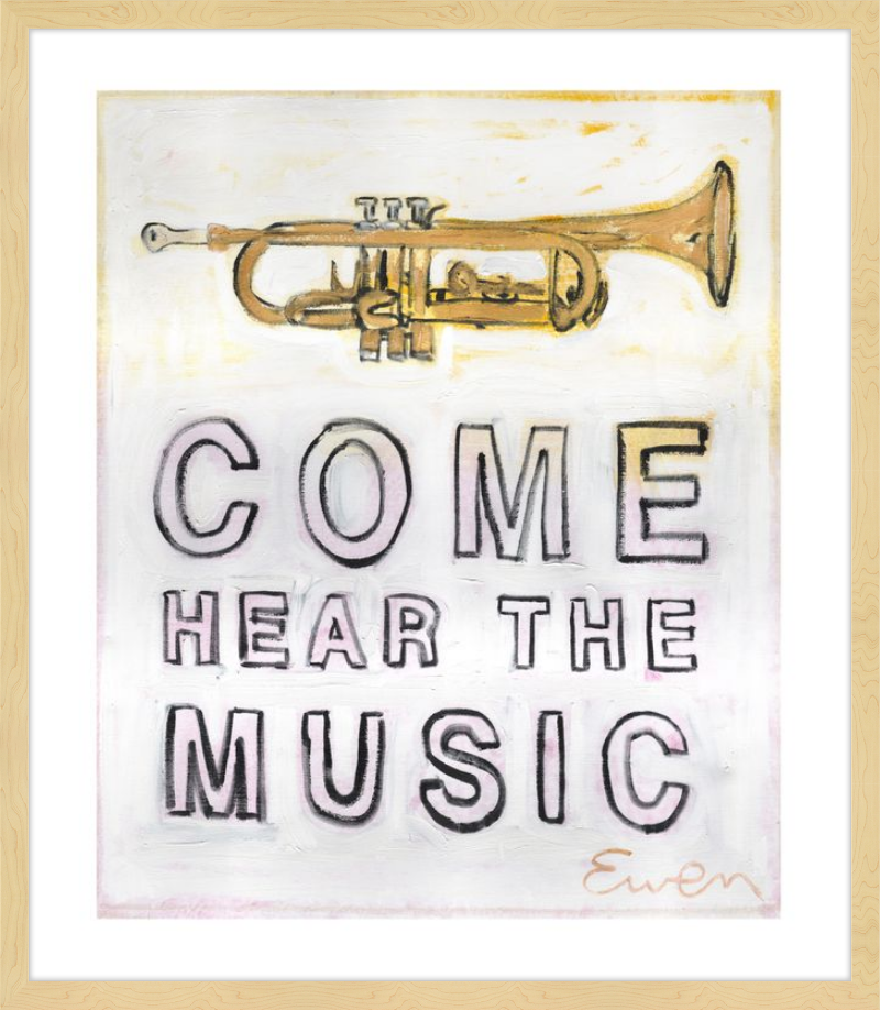 Giclée Print // Come Hear The Music