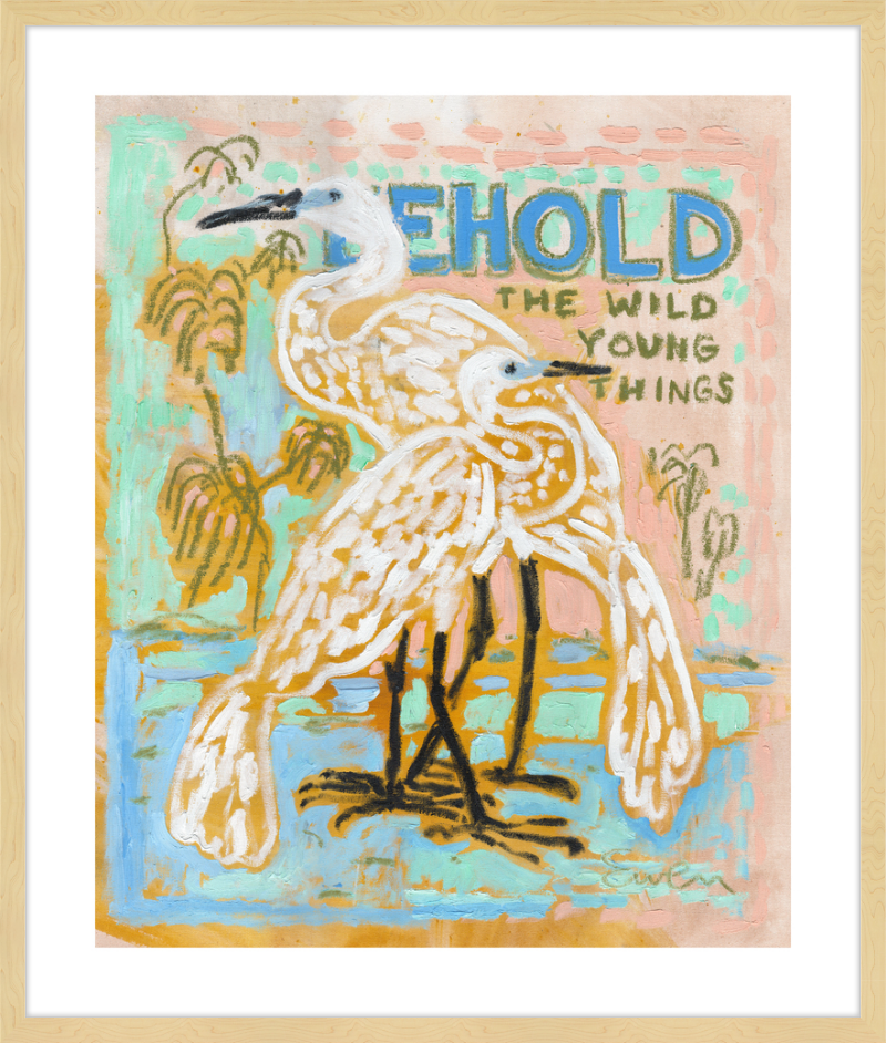 Giclée Print // Behold The Wild Young Things