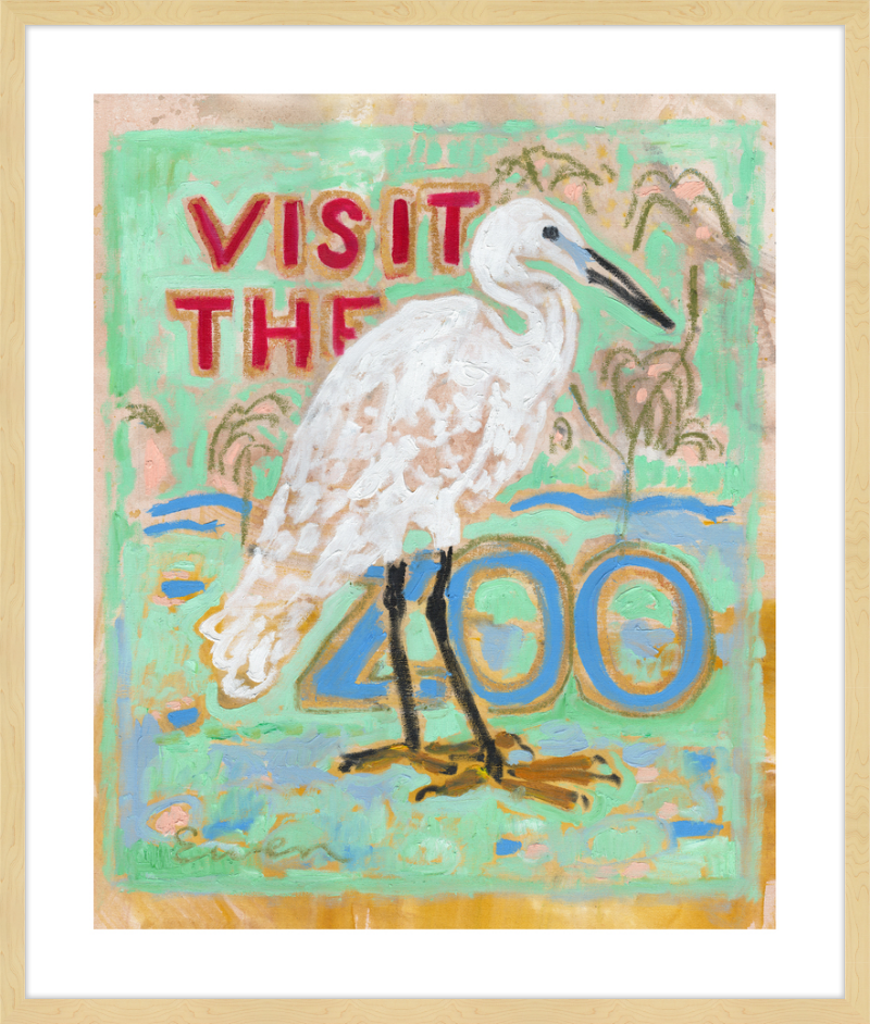 Giclée Print // Visit The Zoo