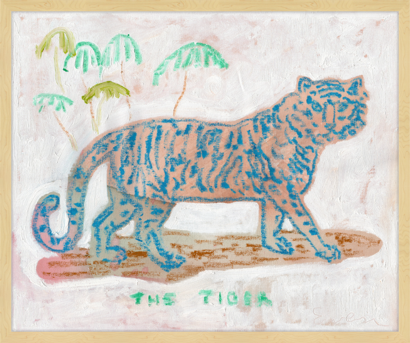 Giclée Print // The Blue Tiger