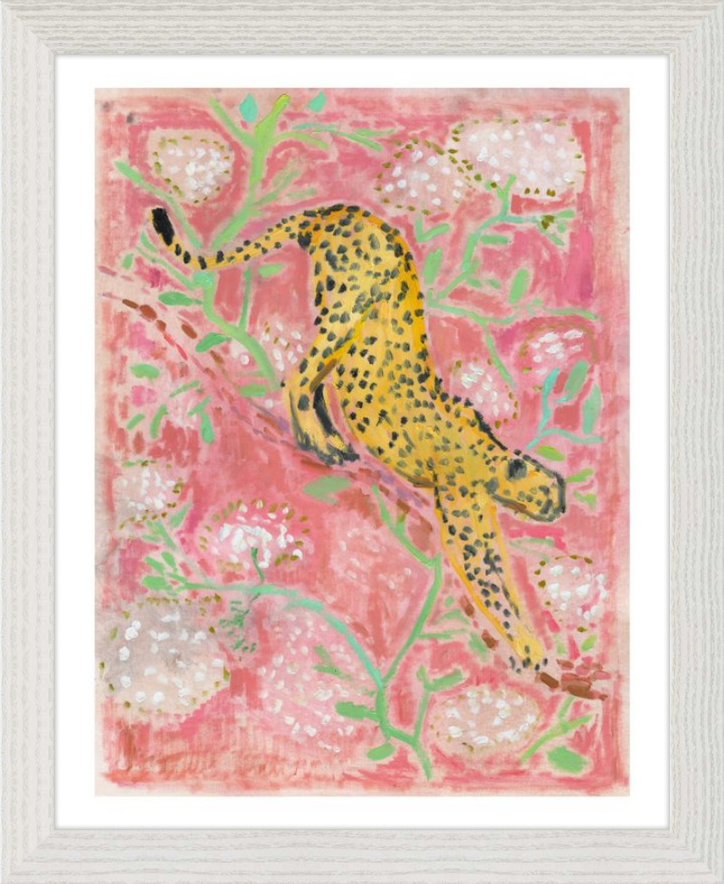 Giclée Print // Cheetah (Rose Hues)