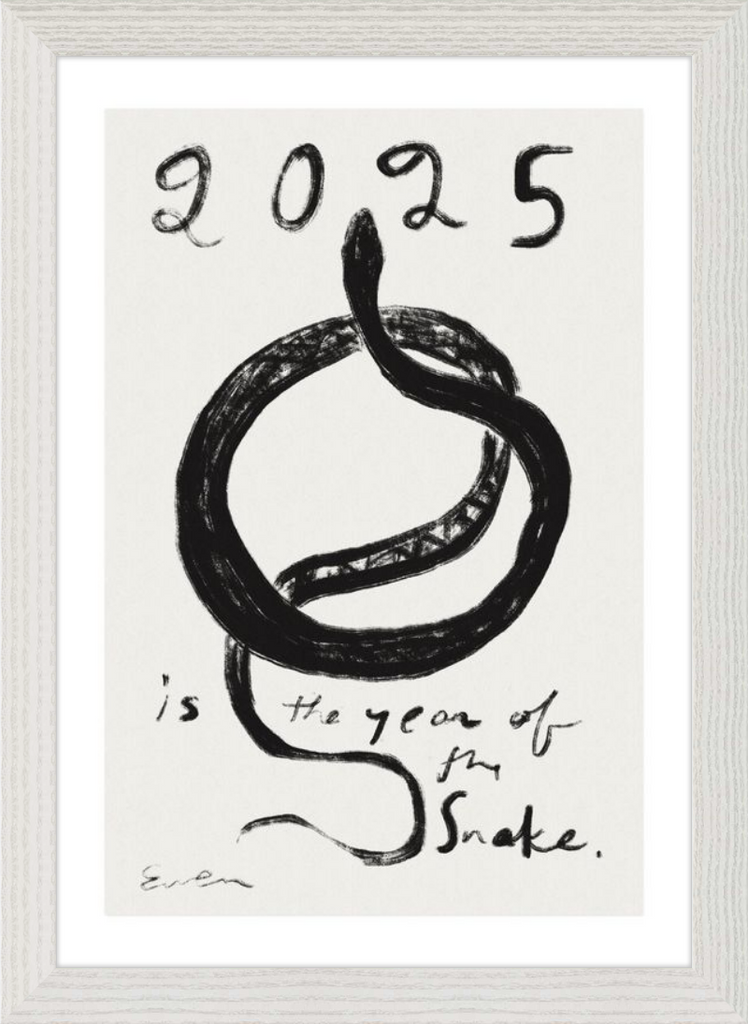 Giclée Print // 2025 is the Year of the Snake