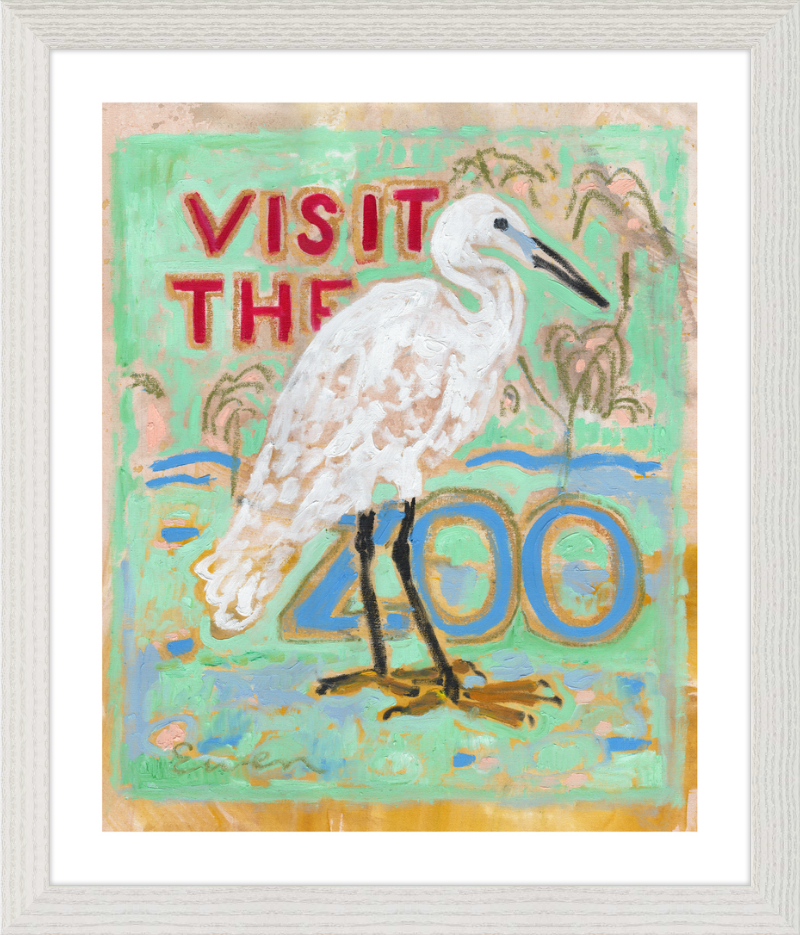 Giclée Print // Visit The Zoo