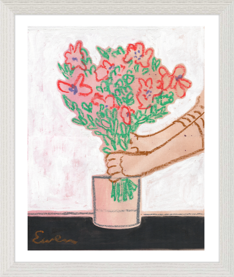 Giclée Print // Arranging the Anemones