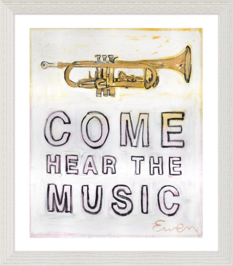 Giclée Print // Come Hear The Music