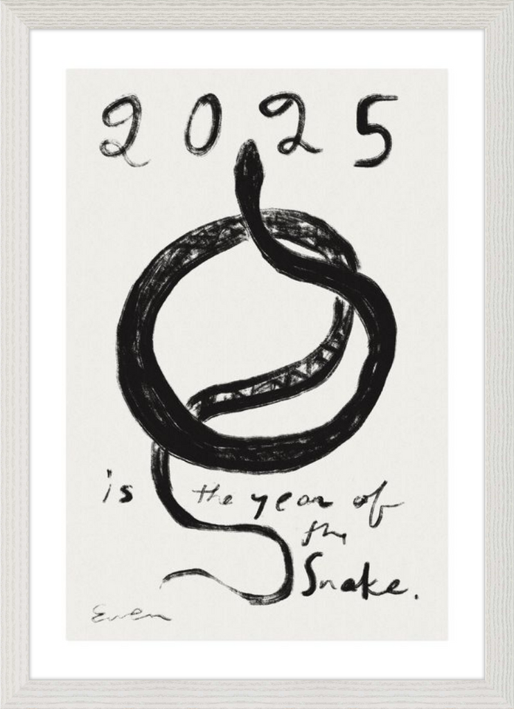 Giclée Print // 2025 is the Year of the Snake