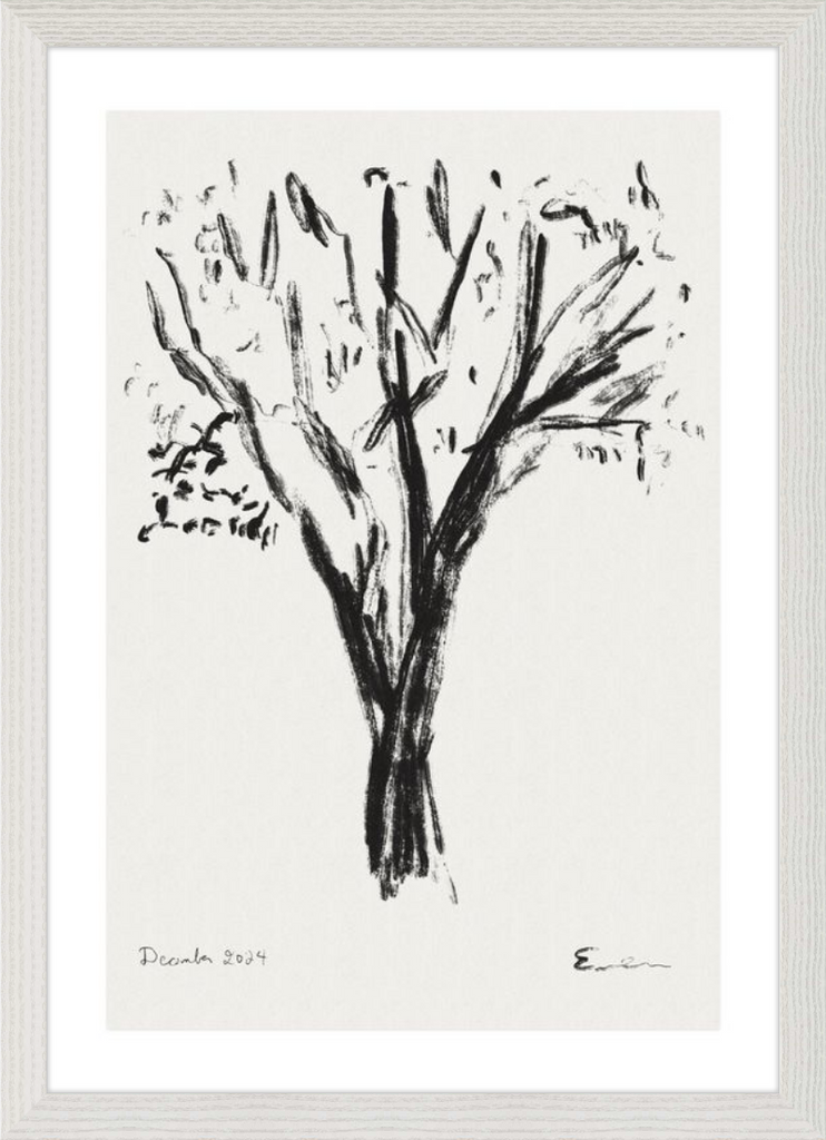 Framed Print // Tree No. 2, December 2024