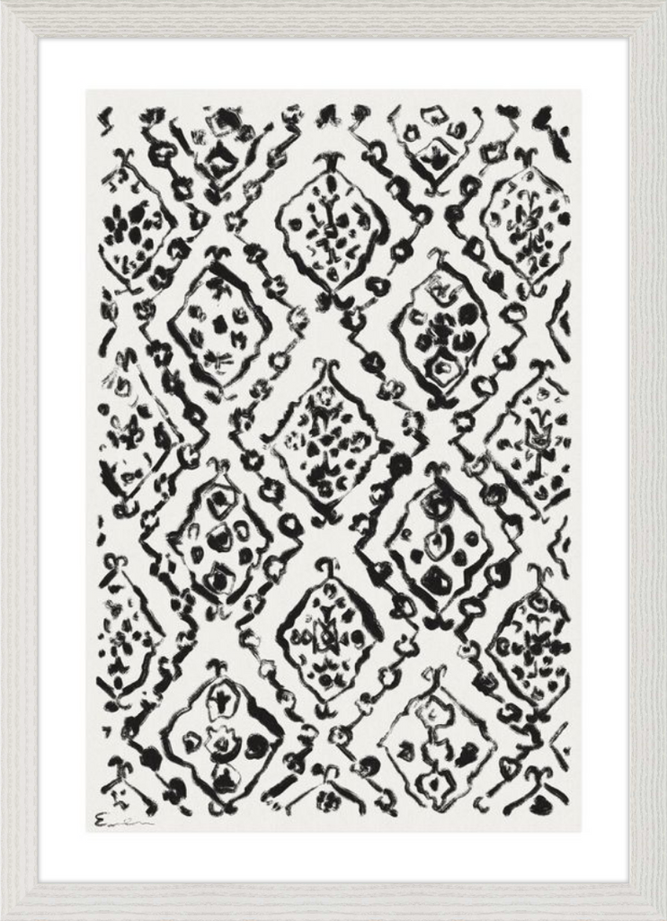 Framed Print // Moroccan Rug