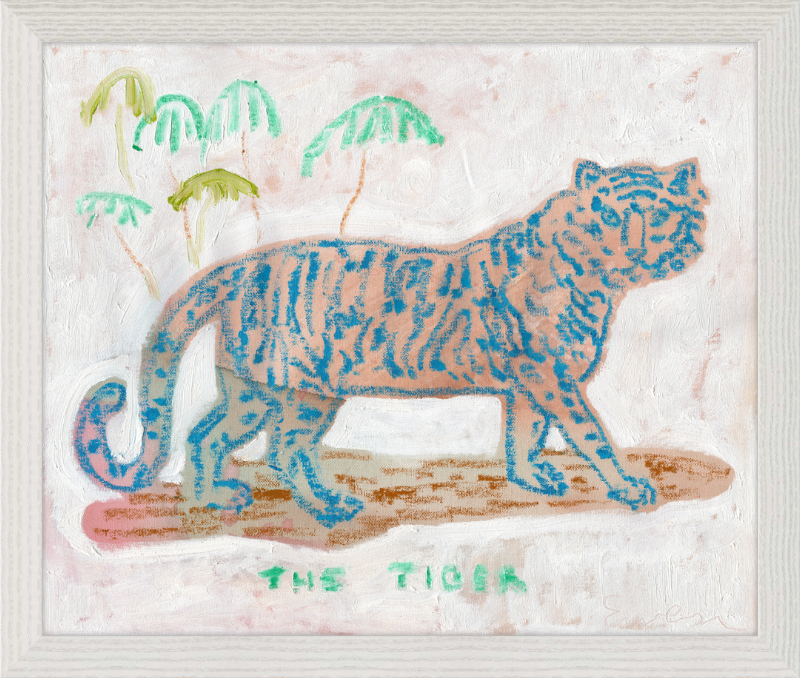 Giclée Print // The Blue Tiger