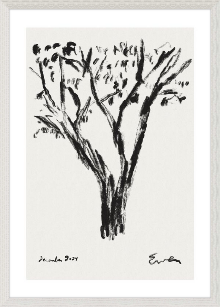 Framed Print // Tree No. 1, December 2024