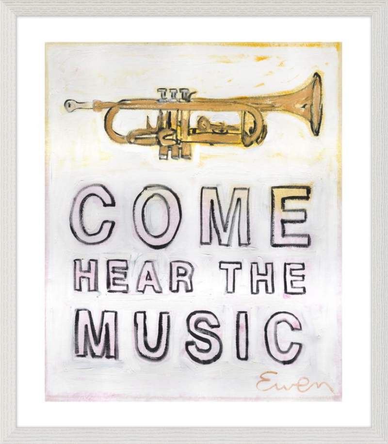 Giclée Print // Come Hear The Music