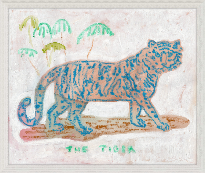 Giclée Print // The Blue Tiger