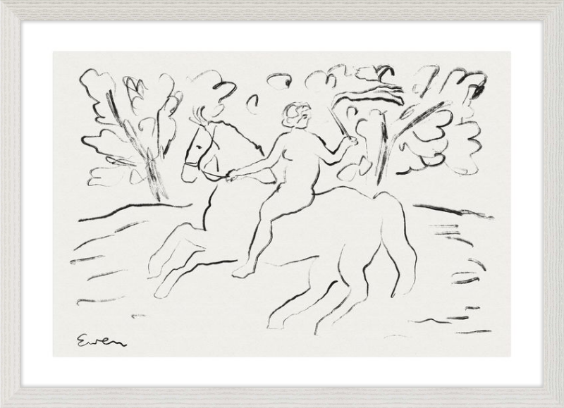 Giclée Print // Horse and Rider, Young Hearts Run Free