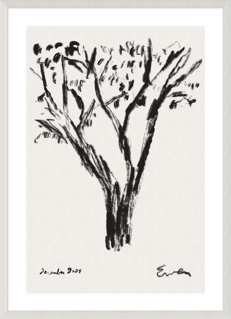 Framed Print // Tree No. 1, December 2024