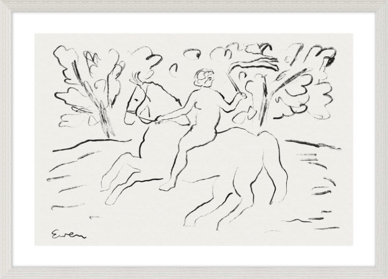 Giclée Print // Horse and Rider, Young Hearts Run Free