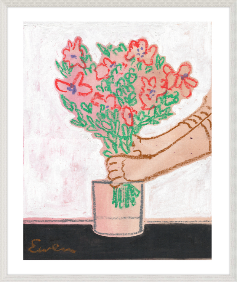 Giclée Print // Arranging the Anemones