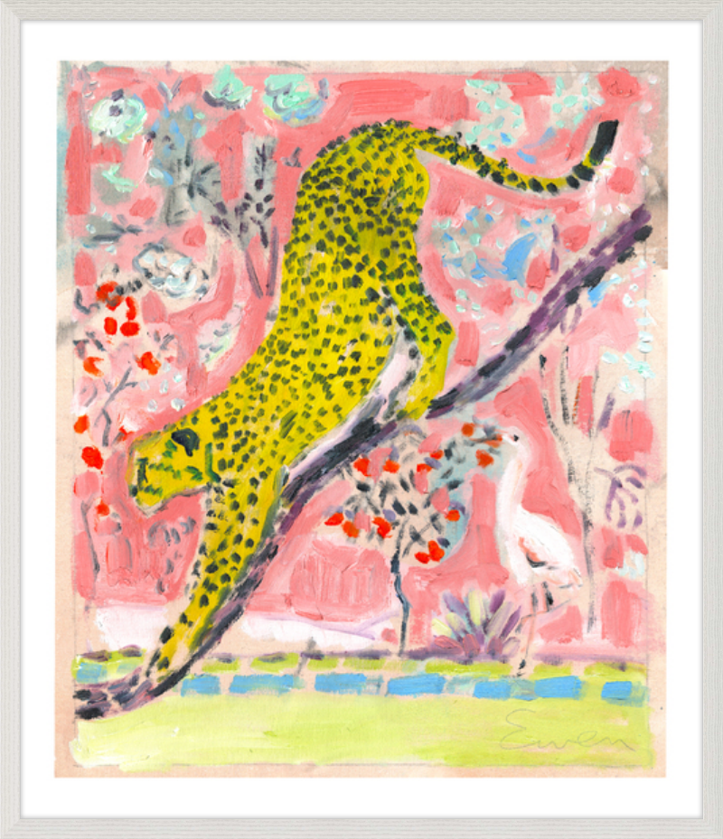 Giclée Print // Cheetah Facing Left