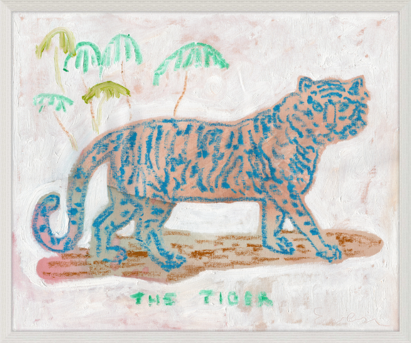 Giclée Print // The Blue Tiger