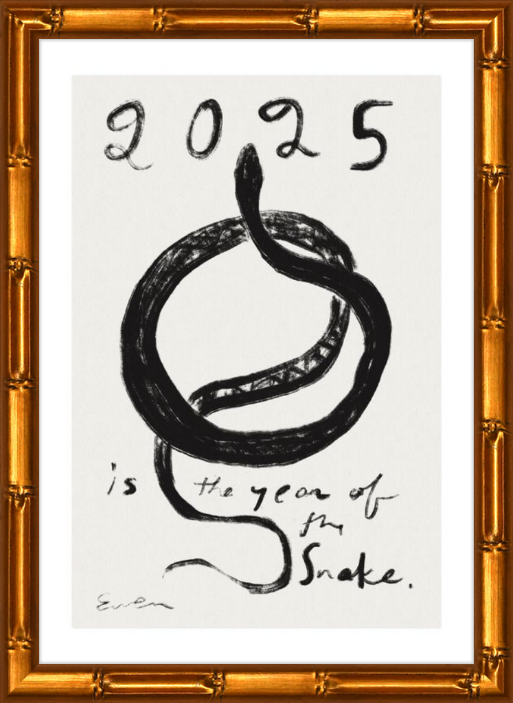 Giclée Print // 2025 is the Year of the Snake