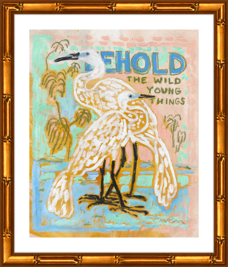 Giclée Print // Behold The Wild Young Things