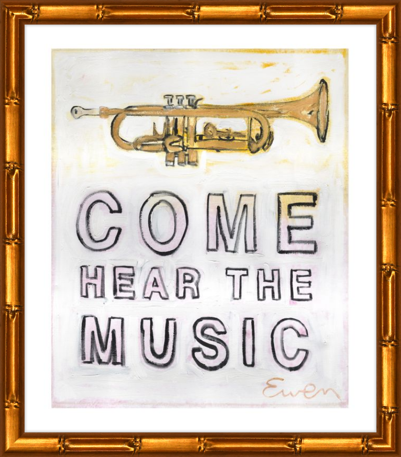 Giclée Print // Come Hear The Music