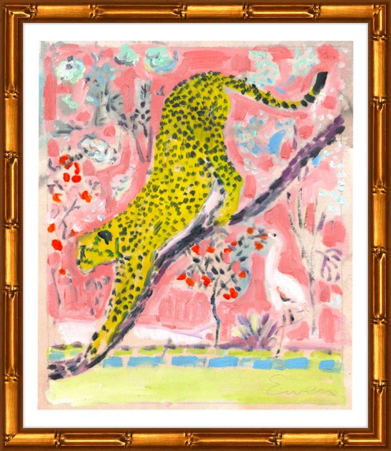 Giclée Print // Cheetah Facing Left