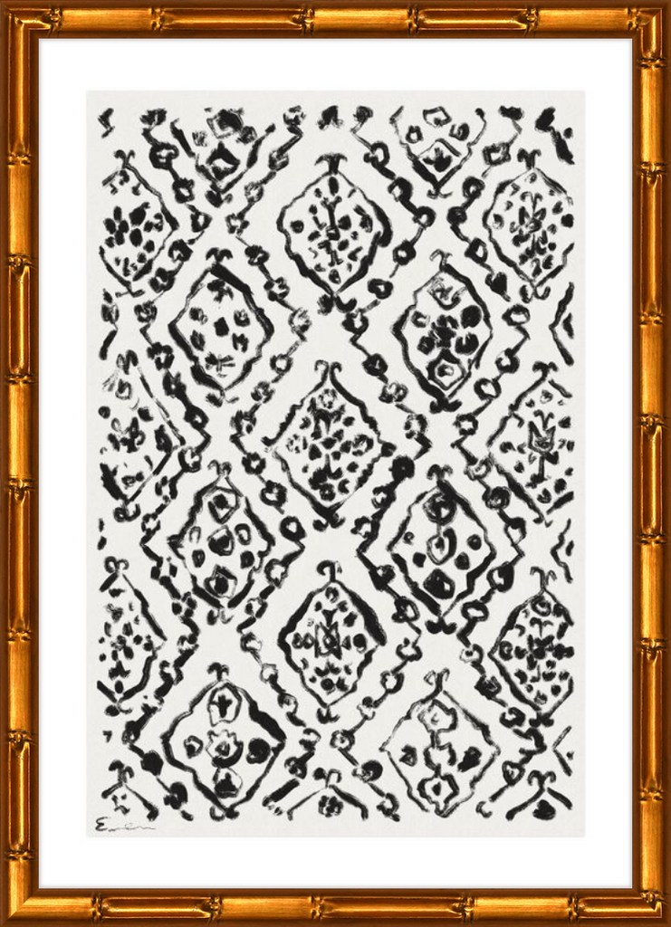 Framed Print // Moroccan Rug