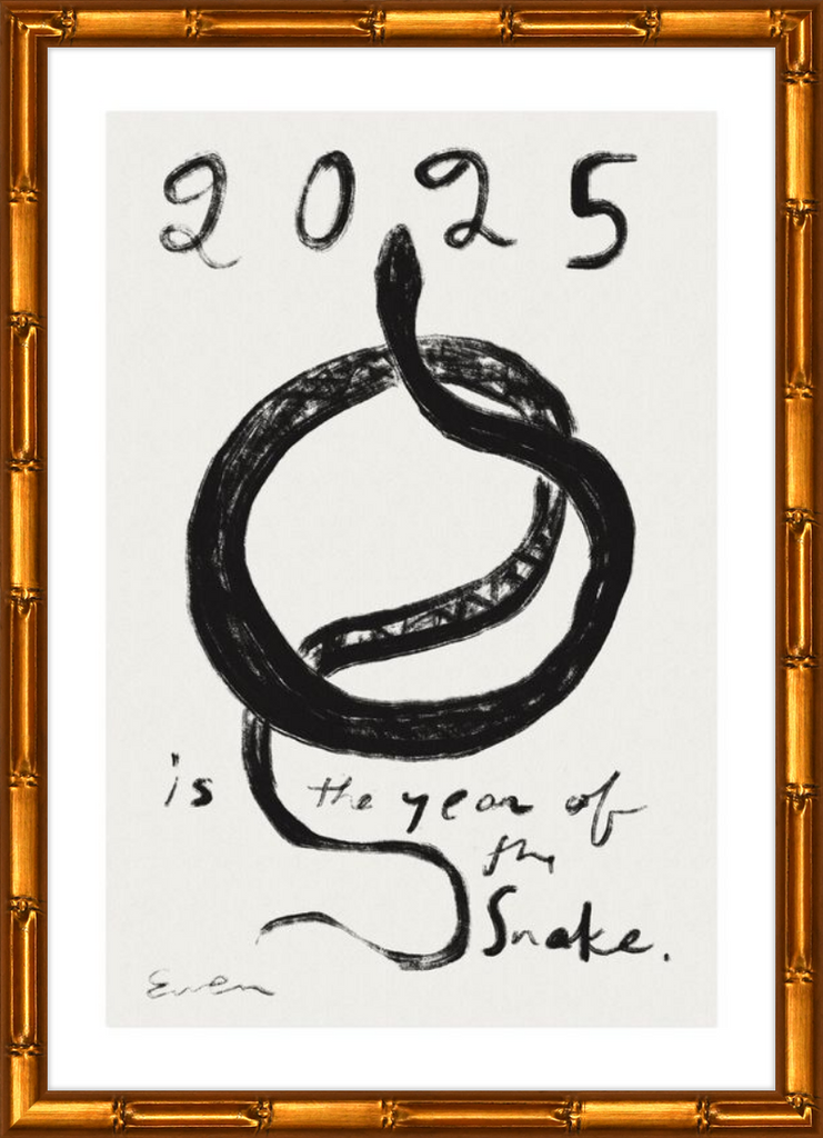 Giclée Print // 2025 is the Year of the Snake