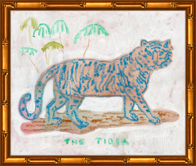 Giclée Print // The Blue Tiger