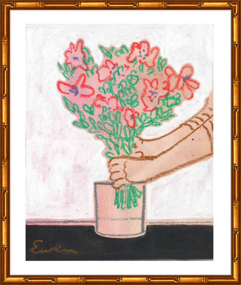 Giclée Print // Arranging the Anemones