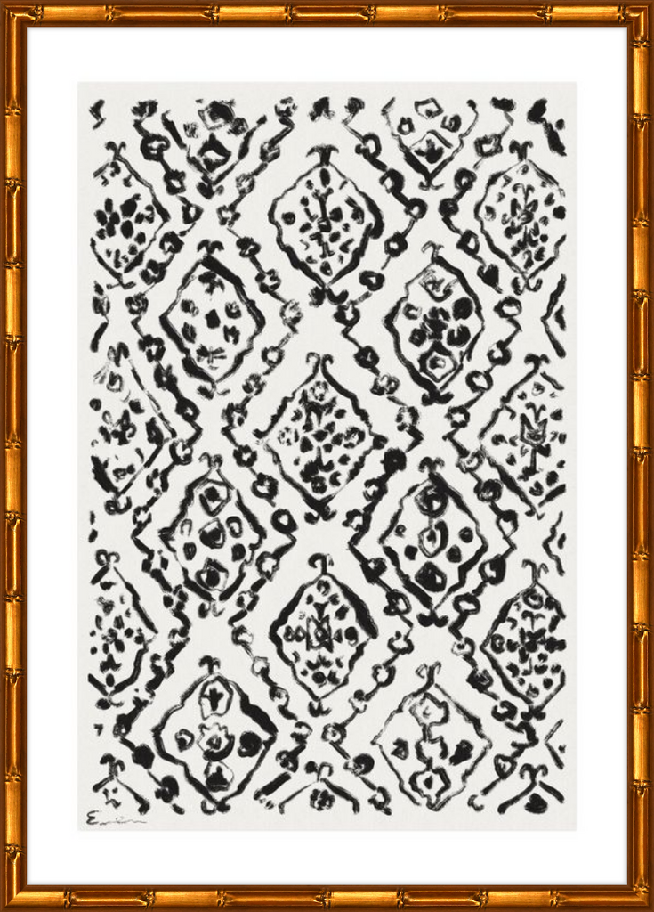 Framed Print // Moroccan Rug