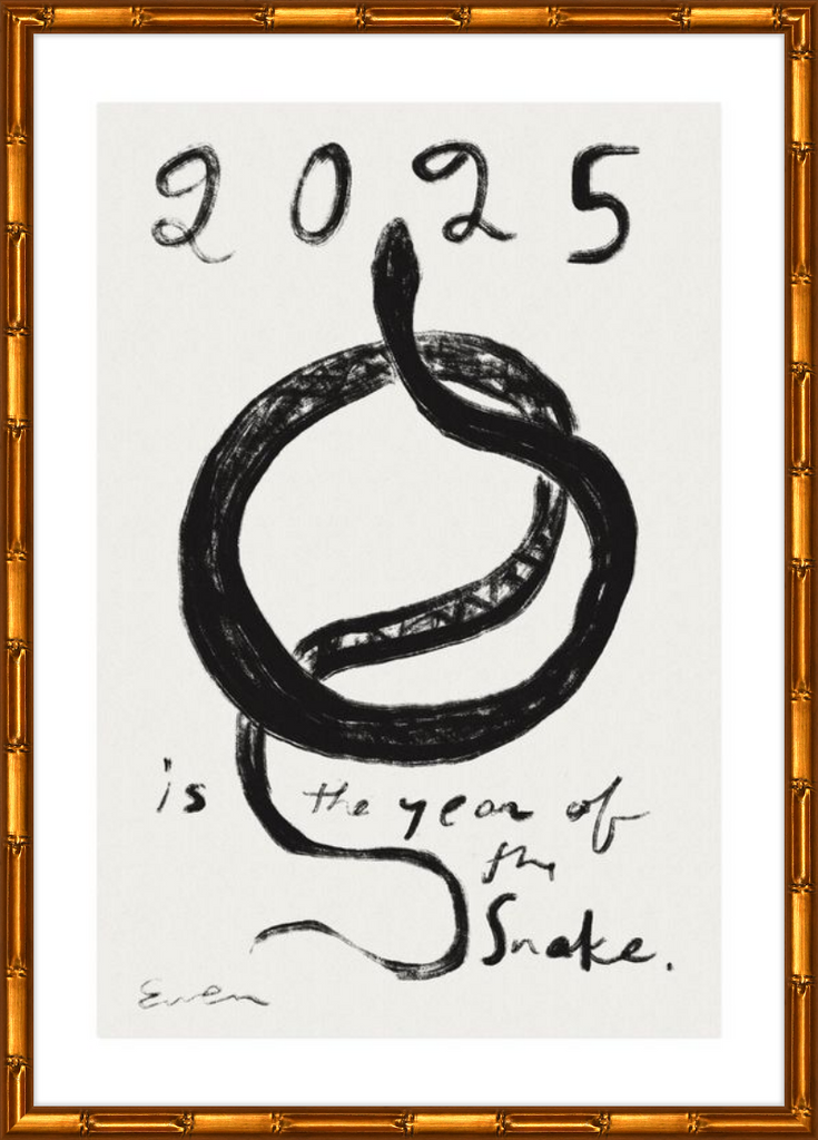 Giclée Print // 2025 is the Year of the Snake