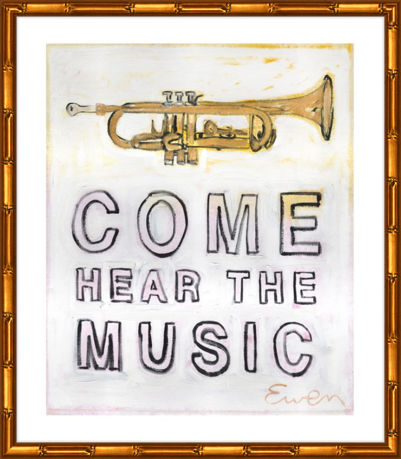 Giclée Print // Come Hear The Music