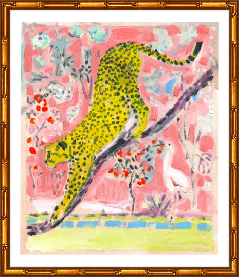 Giclée Print // Cheetah Facing Left