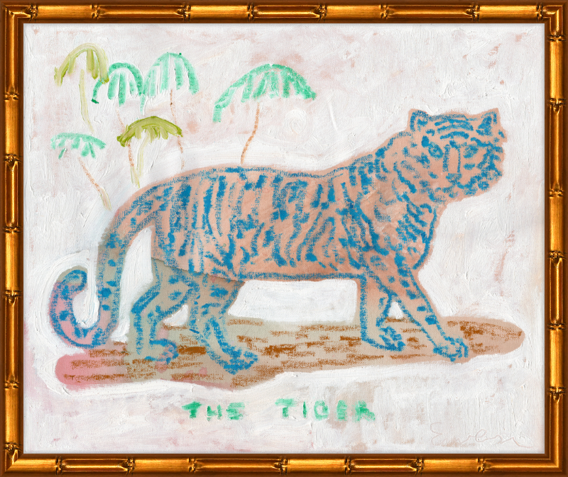 Giclée Print // The Blue Tiger