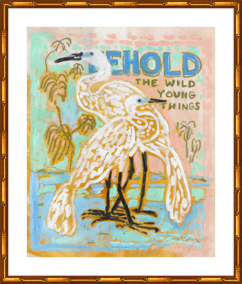 Giclée Print // Behold The Wild Young Things