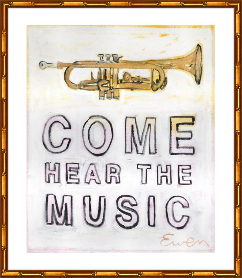 Giclée Print // Come Hear The Music