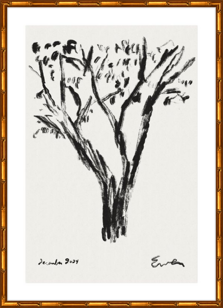 Framed Print // Tree No. 1, December 2024