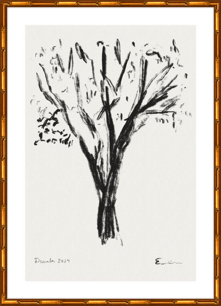 Framed Print // Tree No. 2, December 2024