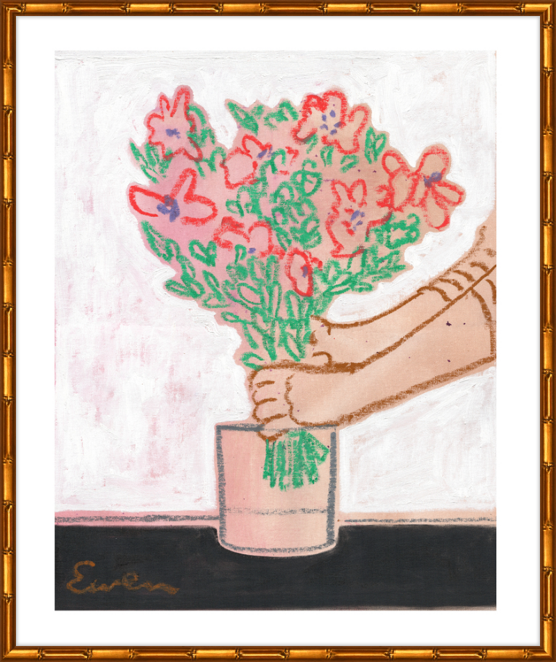 Giclée Print // Arranging the Anemones