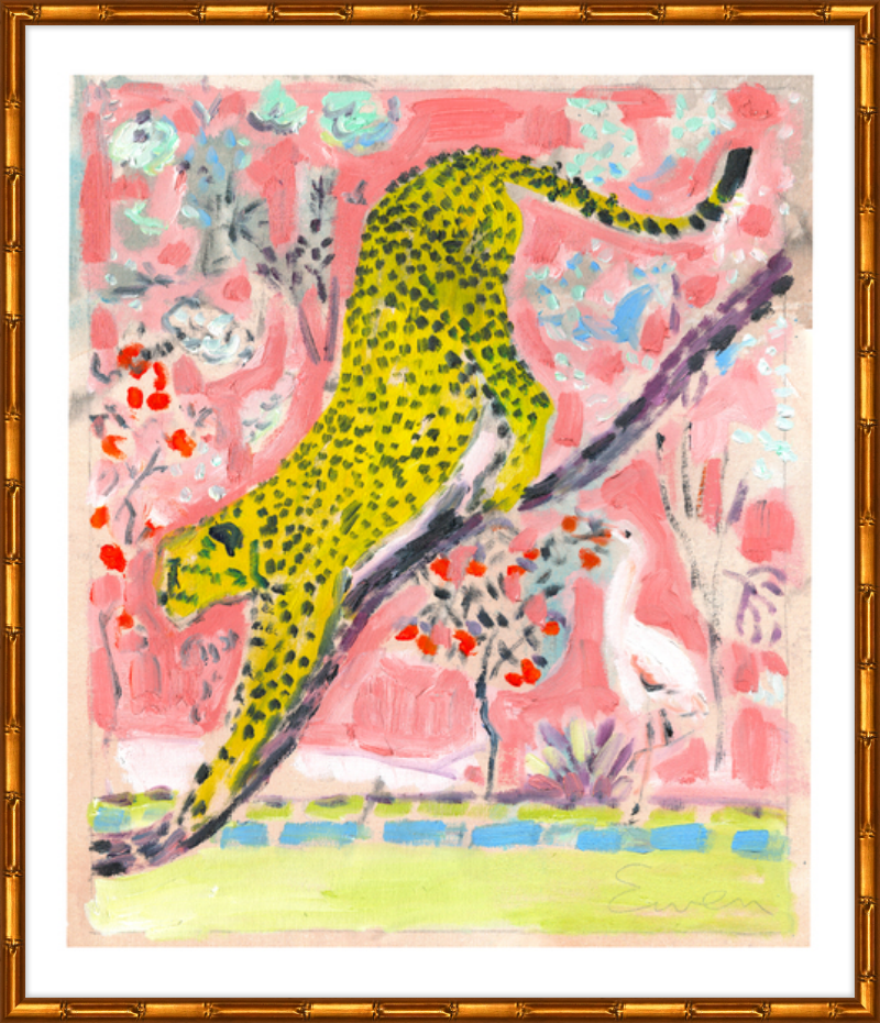 Giclée Print // Cheetah Facing Left