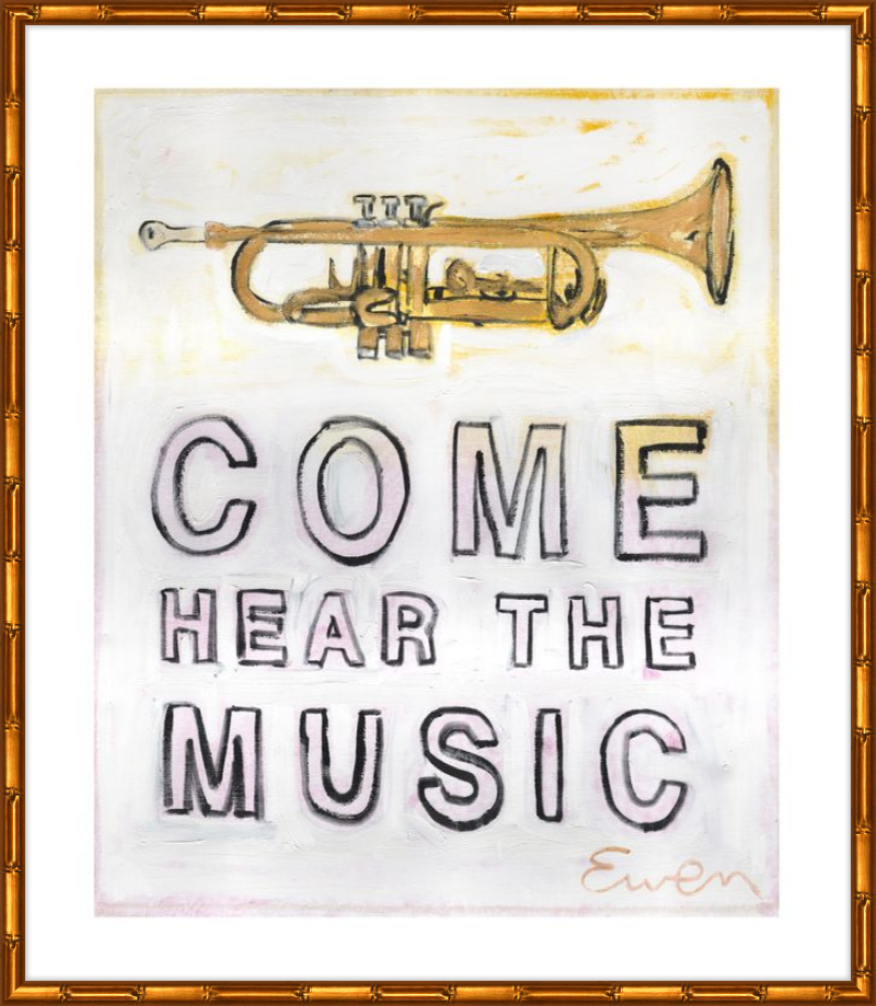 Giclée Print // Come Hear The Music