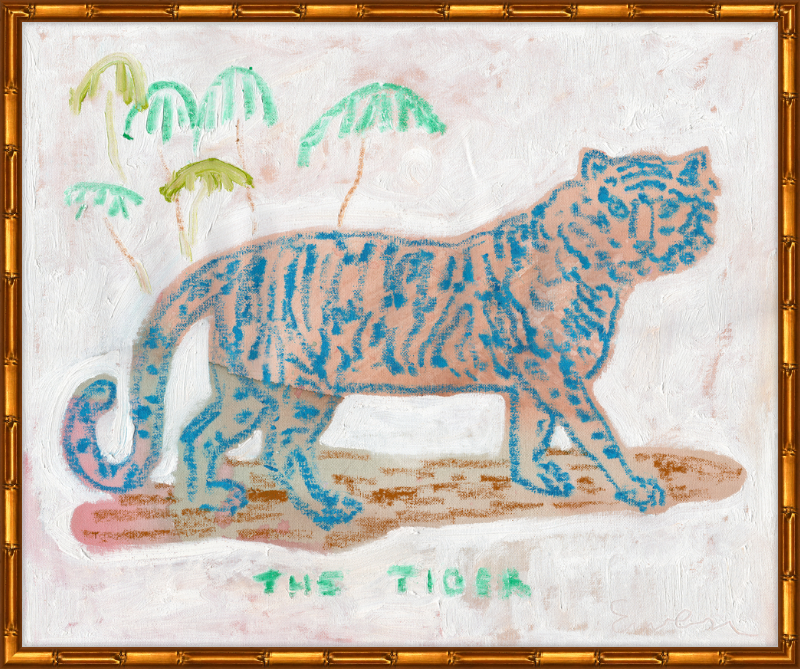 Giclée Print // The Blue Tiger