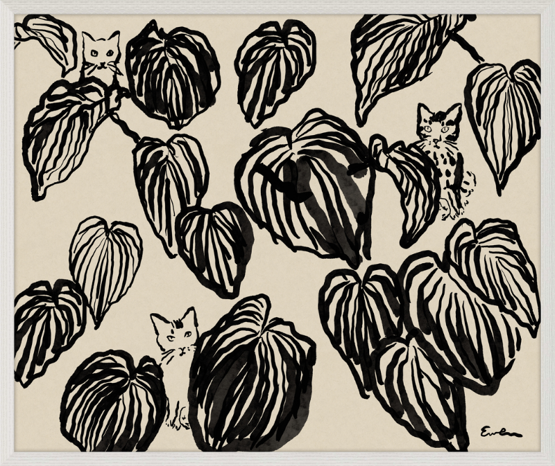 Giclée Print // Three Cats