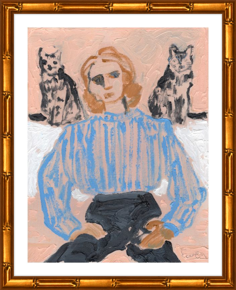 Giclée Print // Responsible Forever For What You Have Tamed (Cat Painting Series)