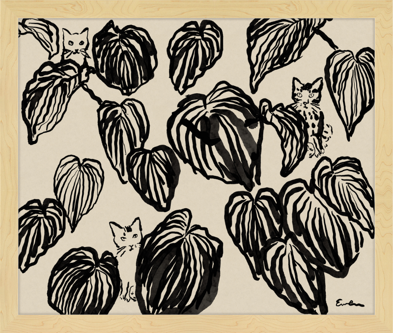 Giclée Print // Three Cats