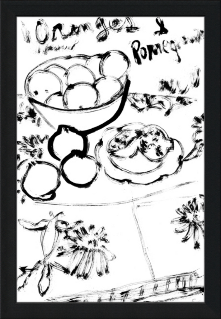 Giclée Print // Oranges & Pomegranates