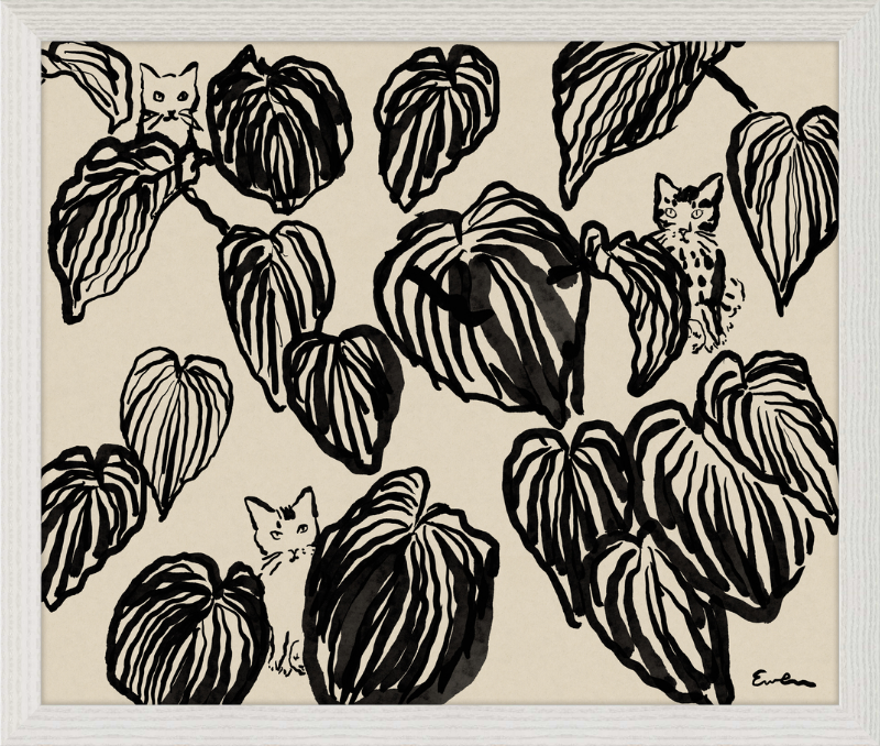 Giclée Print // Three Cats